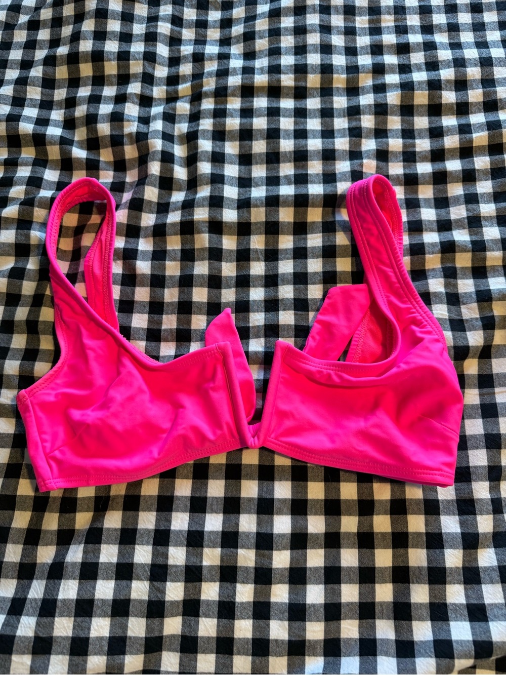 Hot Pink Bikini Top
